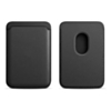 Leather Magnetic Card Wallet Holder - BLACK (Only Ground Shipping)