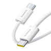 BASEUS USB C-C Dynamic 4 Braided Fast Charging Data Cable (WHITE) (100w) (3ft) (Only Ground Shipping)