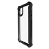 3in1 Hybrid Clear Soft TPU Hard PC Back Cover Case - BLACK for iPhone 12 / 12 Pro (Only Ground Shipping)
