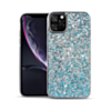 Bling Diamond Dual Layer Protection Case - BLUE for iPhone 12 Mini (Only Ground Shipping)