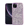 Bling Diamond Dual Layer Protection Case - PURPLE for iPhone 12 Mini (Only Ground Shipping)