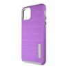 Innovative Hybrid Design Dual Pro Case - PURPLE for iPhone 12 / 12 Pro (Only Ground Shipping)