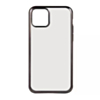 Acrylic Dual Layer Transparent Case - BLACK for iPhone 12 Pro Max (Only Ground Shipping)