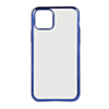 Acrylic Dual Layer Transparent Case - BLUE for iPhone 12 / 12 Pro (Only Ground Shipping)