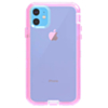 Transparent Shockproof Case - LIGHT PINK for iPhone 12 / 12 Pro (Only Ground Shipping)