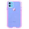 Transparent Shockproof Case - PURPLE for iPhone 12 / 12 Pro (Only Ground Shipping)