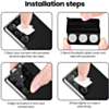 Back Camera Tempered Glass Protector Galaxy S21 Ultra (G998) (Black)