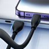 Toocki USB A-L Non-MFI Fast Charging Data Cable (BLACK) (6ft) (20W) (Only Ground Shipping)