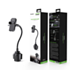 Esoulk Long Arm (11") Car Cup Phone Holder (BLACK) (Only Ground Shipping)