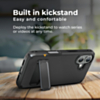 xBase by PowerPeak - Duraclip Series Combo Case MagSafe Belt Clip Holster - (BLACK) for iPhone 16 (Only Ground Shipping)