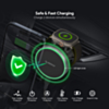 Esoulk 2-in-1 Magnetic Wireless Car Charging (15W) (BLACK) (Only Ground Shipping)