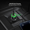 Esoulk PD & QC USB A+C Car Charger (BLACK) (20W) (Pack of 12) (Only Ground Shipping)