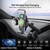 Esoulk Wireless Charger Car Holder (BLACK) (15W) (Only Ground Shipping)