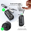 Esoulk Smart Watch Wireless Charging Power Bank (1200 mAh) (BLACK) (Only Ground Shipping)
