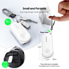 Esoulk Smart Watch Wireless Charging Power Bank (1200 mAh) (WHITE) (Only Ground Shipping)