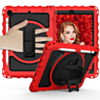 360 Hand Strap Silicone Case - RED for iPad 5 (2017) / iPad 6 (2018) / Air 1 / 2 / Pro 9.7 (Only Ground Shipping)