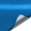 ProtectionPro - Blank Royal Blue Carbon Fiber (Small) (Pack of 10)