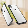 Shockproof Transparent Soft Gel TPU Case - YELLOW for iPhone XR (Only Ground Shipping)