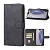 Leather Wallet Case - BLACK for Galaxy A57 (Only Ground Shipping)
