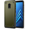 Armor Dual Layer Impact Shockproof Cover-DARK GREEN for Galaxy A8 Plus 2022 (Only Ground Shipping)