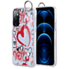 Print Hand Strap Case - Style 9 for Galaxy A82 (Only Ground Shipping)
