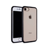 Shockproof Transparent Soft Gel TPU Case - BLACK for iPhone 8P / 7P / 6SP / 6P (Only Ground Shipping)