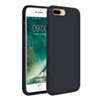 Soft Solid Silicone Case (Full Buttom Cover) - BLACK for iPhone 8P / 7P (Only Ground Shipping)