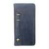 Galaxy S20 Genuine Leather Magnetic Wallet Case with Credit Card Slot - DARK BLUE (Only Ground Shipping)