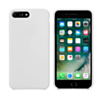 Soft Leather Silicone Case - WHITE (High Quality Metarial) for iPhone 8P / 7P (Only Ground Shipping)