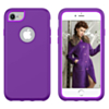 3 Layer Heavy Duty Shockproof Anti-Scratch Case - PURPLE for iPhone 8P / 7P / 6SP / 6P (Only Ground Shipping)
