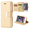 Design Wallet with Extra Pocket Case - GOLD for iPhone 8P / 7P (Only Ground Shipping)