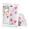 New Desing Real Dried Flower Shiny Case - WHITE for iPhone 8P / 7P / 6SP / 6P (Only Ground Shipping)