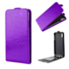 Vertical Leather Wallet Case - PURPLE for iPhone XR (Only Ground Shipping)