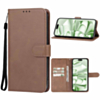 Leather Wallet Case with Card Slot - BROWN for Moto G 5G (2024) (Only Ground Shipping)