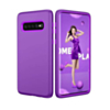 Galaxy S10+ Three Layer Protective Case -PURPLE (Only Ground Shipping)