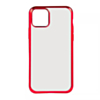 Acrylic Dual Layer Transparent Case - RED for iPhone 11 Pro (Only Ground Shipping)