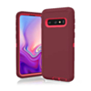 Heavy Duty Case for Galaxy S10 (MAROON & HOT PINK) (Only Ground Shipping)