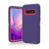 Heavy Duty Case for Galaxy S10 (DARK PURPLE & PINK) (Only Ground Shipping)
