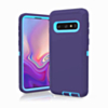 Heavy Duty Case for Galaxy S10 (PURPLE & TEAL) (Only Ground Shipping)