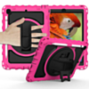 360 Hand Strap Silicone Case - PINK for iPad 5 (2017) / iPad 6 (2018) / Air 1 / 2 / Pro 9.7 (Only Ground Shipping)