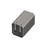 LDNIO A2527C Foldable US Plug Fast Charger USB C-L (30W) (3ft) (Only Ground Shipping)