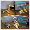 Adults Light Up Writing Board with LED Stand and 6 Colored Pens (Only Ground Shipping)