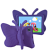 Butterfly Shockproof Kids Case - PURPLE for iPad Air 4 / Air 5 / Pro 11 (1st / 2nd / 3rd / 4th) (Only Ground Shipping)