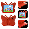 Butterfly Shockproof Kids Case - RED for iPad Air 4 / Air 5 / Pro 11 (1st / 2nd / 3rd / 4th) (Only Ground Shipping)