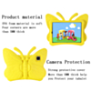 Butterfly Shockproof Kids Case - YELLOW for iPad Air 4 / Air 5 / Pro 11 (1st / 2nd / 3rd / 4th) (Only Ground Shipping)