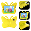 Butterfly Shockproof Kids Case - YELLOW for iPad Air 4 / Air 5 / Pro 11 (1st / 2nd / 3rd / 4th) (Only Ground Shipping)