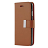 Galaxy A20E Design Wallet with Extra Pocket Case - (BROWN) (Only Ground Shipping)