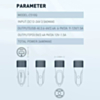 LDNIO C510Q PD QC3.0 Dual USB A+C Car Charger with USB A-L Non-MFI Cable (3ft) (36W) (Only Ground Shipping)