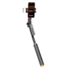 AI Face Tracking Selfie Stick Tripod with Wireless Remote (BLACK) (Only Ground Shipping)