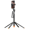 Auto Pop-Up 360° Rotating Selfie Stick Tripod (Black) (Only Ground Shipping)